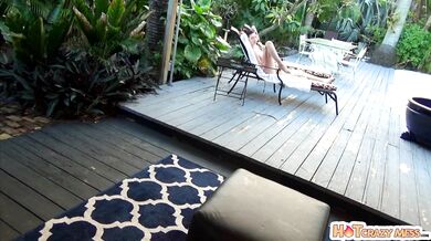 Hotcrazymess Behind Dads Back - Audrey Grace