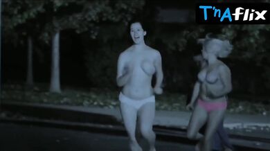 Adele Vuko Breasts, Underwear Scene in Me And My Mates Vs. The Zombie Apocalypse