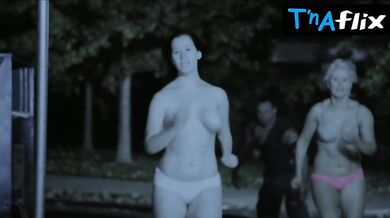 Adele Vuko Breasts, Underwear Scene in Me And My Mates Vs. The Zombie Apocalypse