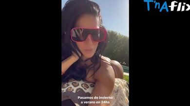 Silvina Escudero Butt, Breasts Scene in Silvina Escudero Sexy Photos And Video Wearing A Bikini And Sunglasses