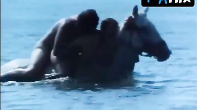 Anna Fonsou Butt, Breasts Scene in To Koritsi Kai To Alogo