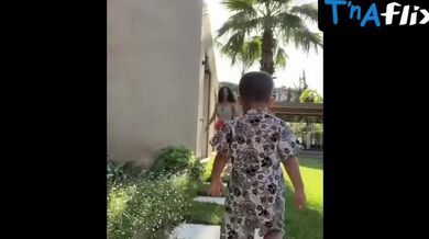 Christina Milian Breasts, Bikini Scene in Christina Milian's Sexy Summer Photos And Video From The Beach Party