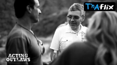 Tricia Helfer Sexy Scene in Tricia Helfer Acting Outlaws Calendar 2013/14