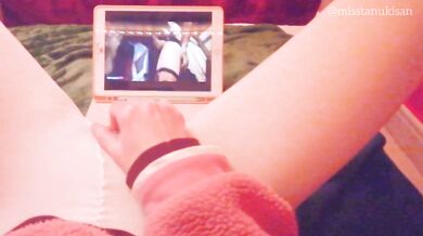 Pov Touching my pussy watching monster hentai nier sex white socks skinny girl masturb kawaii moans