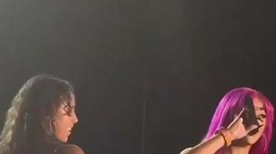 Tokischa Lesbian Scene in Arte Concert