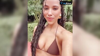 Sandy Tejada Breasts Scene in Sandy Tejada Instagram