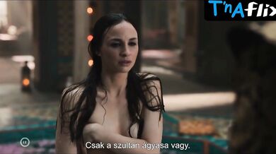 Franciska Torocsik Breasts Scene in Rise Of The Raven