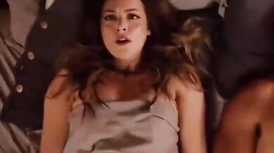 Elizabeth Gillies Sexy Scene in Spread