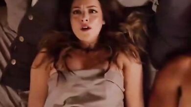 Elizabeth Gillies Sexy Scene in Spread