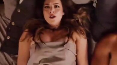 Elizabeth Gillies Sexy Scene in Spread