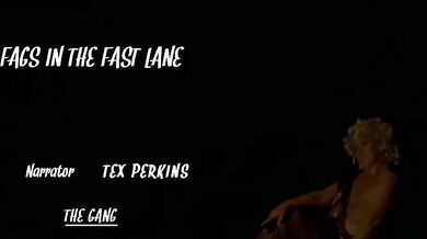 Justine Jones Lesbian, Breasts Scene in Fags In The Fast Lane