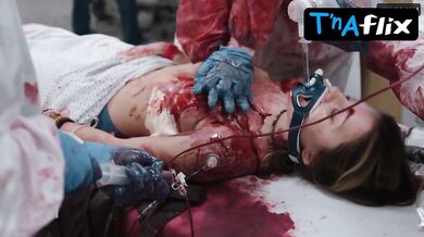 Sloan Mannino Breasts Scene in The Pitt