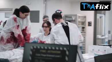 Sloan Mannino Breasts Scene in The Pitt