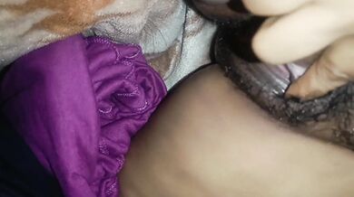 Fucking step sister under the blanket.