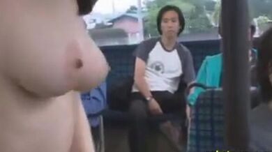 naked jap girl in bus