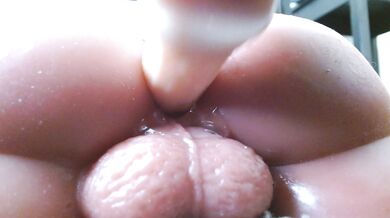 Dildo to a Real Dick