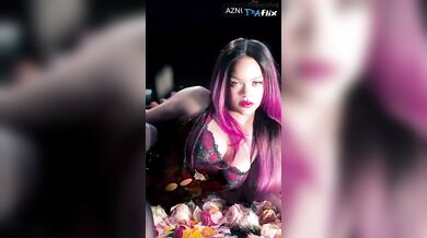 Rihanna Underwear Scene in Rihanna Sexy Photos And Video Poses Her Banging Curves For Her Savage X Fenty Lingerie Photoshoot