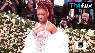 Megan Thee Stallion Sexy Scene in E! Live From The Red Carpet