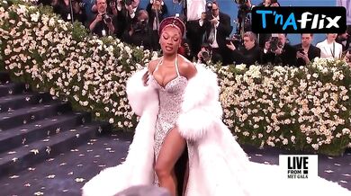 Megan Thee Stallion Sexy Scene in E! Live From The Red Carpet