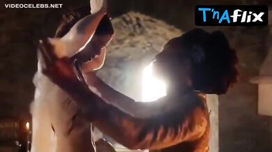 Charlotte Hope Butt, Breasts Scene in The Spanish Princess