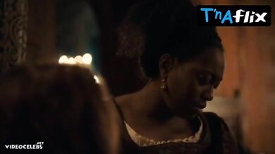 Charlotte Hope Butt, Breasts Scene in The Spanish Princess