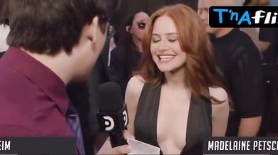 Madelaine Petsch Breasts Scene in Madelaine Petsch The Strangers Chapter 1 Interview