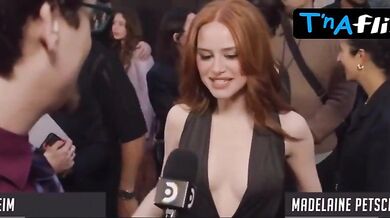 Madelaine Petsch Breasts Scene in Madelaine Petsch The Strangers Chapter 1 Interview