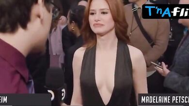 Madelaine Petsch Breasts Scene in Madelaine Petsch The Strangers Chapter 1 Interview