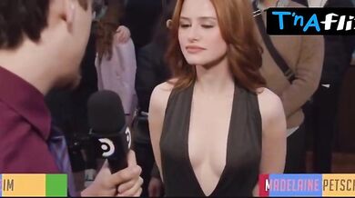 Madelaine Petsch Breasts Scene in Madelaine Petsch The Strangers Chapter 1 Interview