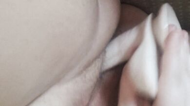 Masterbating while boyfriend is showering