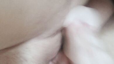 Masterbating while boyfriend is showering