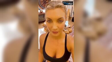 Sisse Marie Breasts Scene in Sisse Marie Instagram