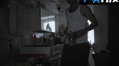 Jeanne Devos Breasts, Bush Scene in Strangers