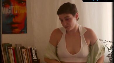 Flavia Ruffa Breasts Scene in Lady Sakura