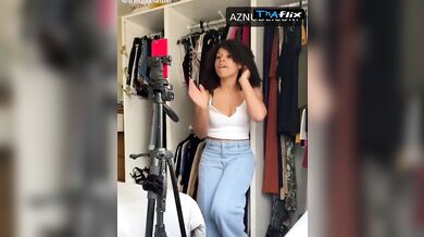 Sherice Banton Breasts Scene in Sherice Banton Tiktok