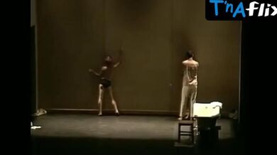 Liat Dror Breasts, Underwear Scene in Dance Company