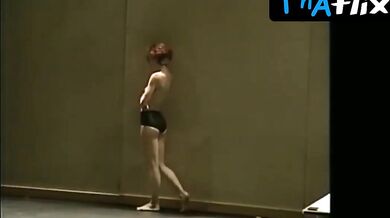 Liat Dror Breasts, Underwear Scene in Dance Company