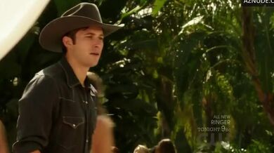 Annalynne Mccord Butt, Breasts Scene in 90210