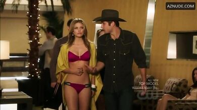 Annalynne Mccord Butt, Breasts Scene in 90210