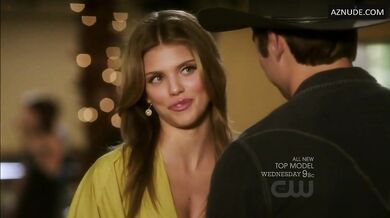 Annalynne Mccord Butt, Breasts Scene in 90210