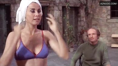 Stefanie Powers Breasts, Bikini Scene in Crescendo