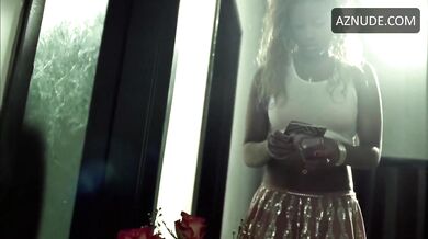 Reagan Gomez-Preston Breasts Scene in Trois: The Escort