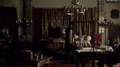 Charlotte Salt Butt, Breasts Scene in The Tudors