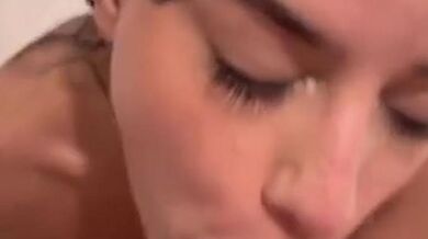 Hannah Jo POV Bathroom Blowjob Facial Video Leaked