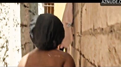 Michael Louidine Vilbrun Breasts, Underwear Scene in Kidnapping Inc.