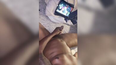 OMG she takes that horse cock DEEP! - BBC Jerk session