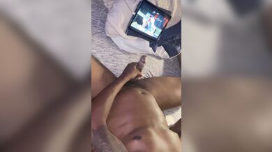 OMG she takes that horse cock DEEP! - BBC Jerk session