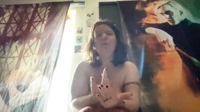 MY NEW PODCAST *Snaky Meri* ???????? Episode 1 and super creamy orgasm after hard vibrator pounding