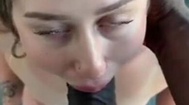 White Whore Never Shy For BBC