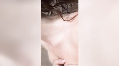 Amanda Cerny Big Titty Shower Tease Video Leaked